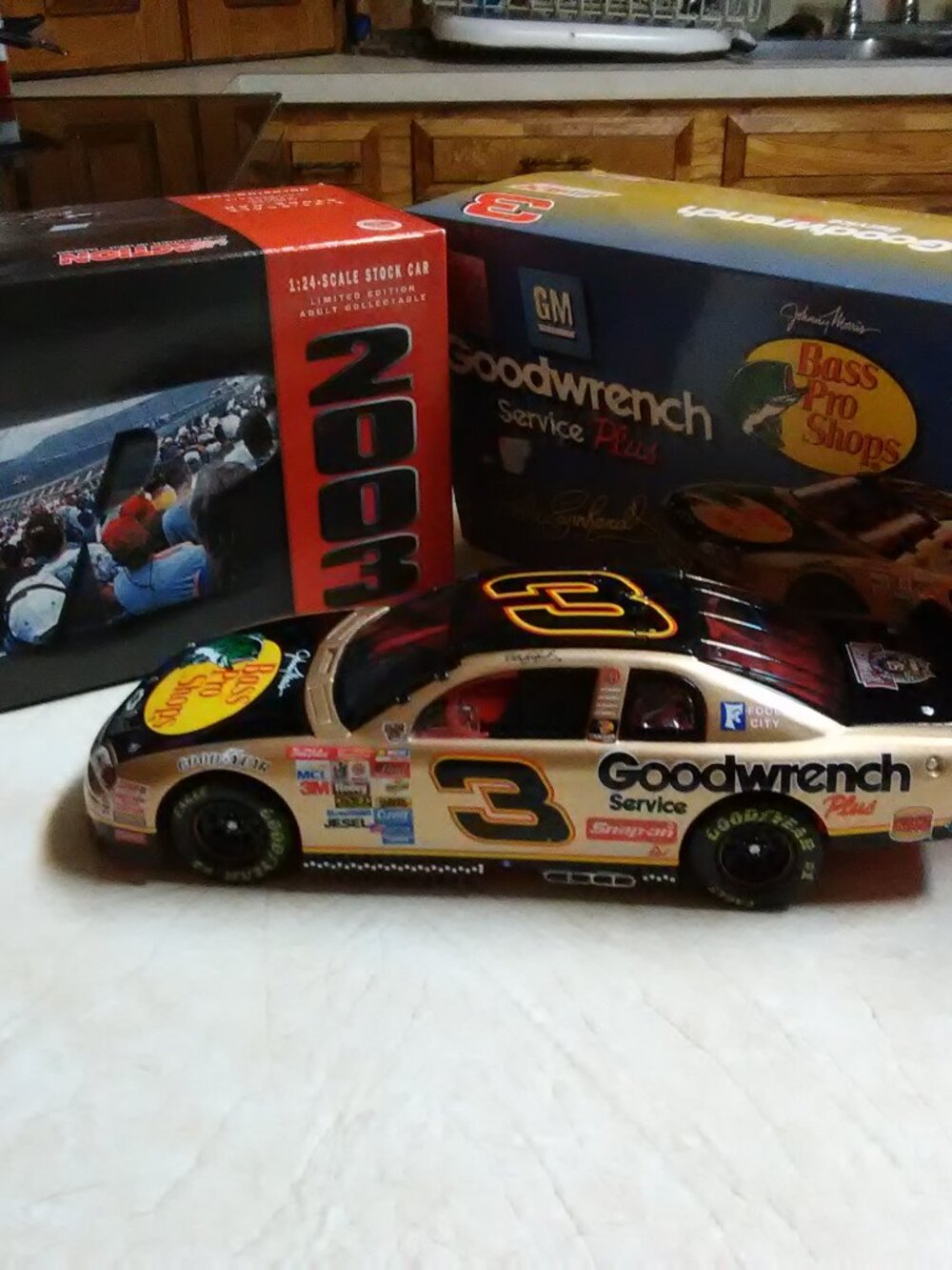 Dale Earnhardt 1998 #3 GM Goodwrench / Bass Pro - 1/24 - 1:24 scale